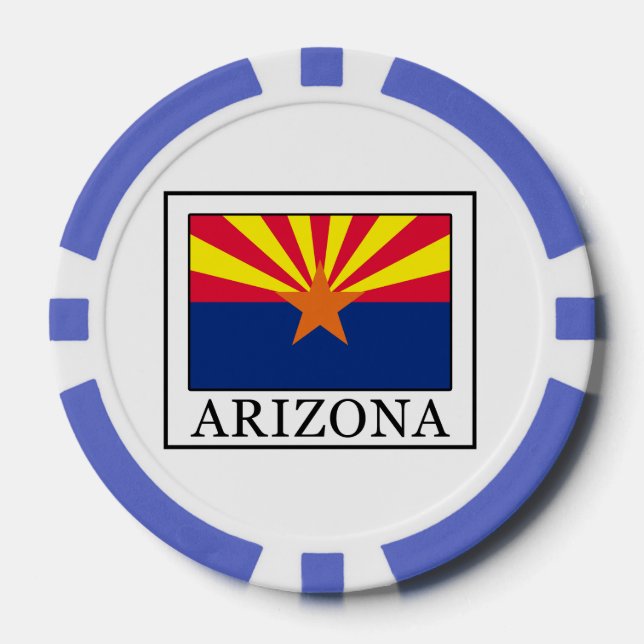 Arizona Pokerchips (Vorderseite)