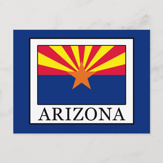 Arizona Postkarte (Vorderseite)
