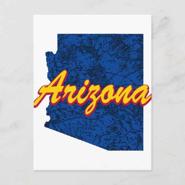 Arizona Postkarte (Vorderseite)