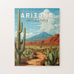 Arizona Reise Kunst Vintage Puzzle