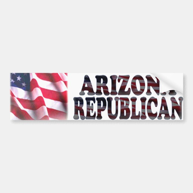 Arizona-Republikaner Autoaufkleber (Vorne)
