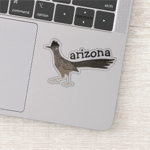 ARIZONA Roadrunner Bird Cfarbene Stift Kunst Aufkleber