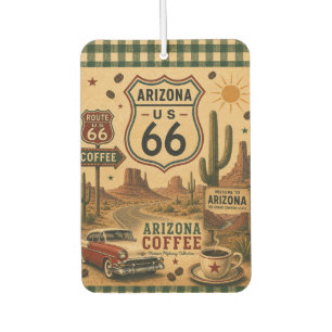 Arizona Route 66 Desert-Autofahrt Autolufterfrischer