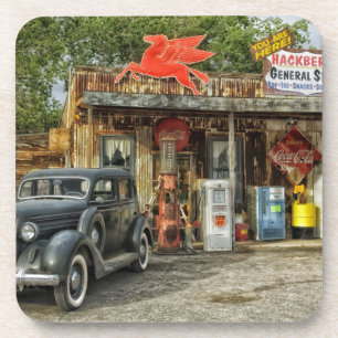Arizona Route 66 rustikales Retro-Geschäft Untersetzer