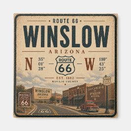 Arizona Route 66-Straßen-Tribut Magnet