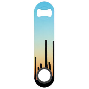 Arizona! Saguaro-Sonnenuntergang Speedflaschenöffner