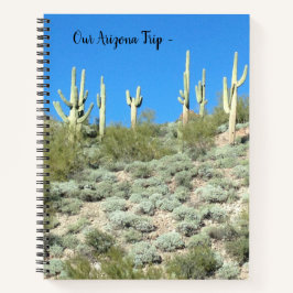 Arizona Saguaros - Reise Notizbuch