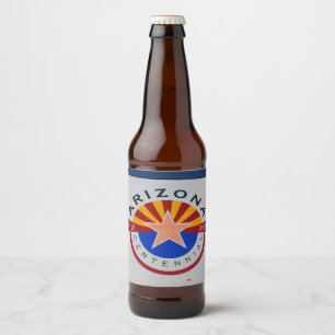 Arizona-Schild-Flaschenetikett Bierflaschenetikett