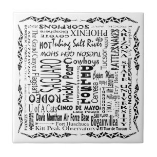 Arizona Schlagwörter Fliese