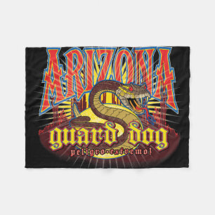 Arizona-Schlangenkunst Fleecedecke