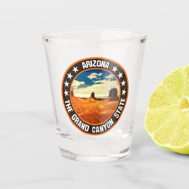 Arizona Schnapsglas (Vorderseite)