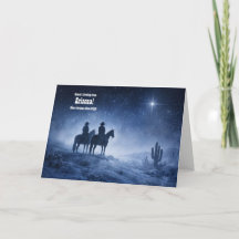 Arizona Seasons Greetings Weihnachtscowboy