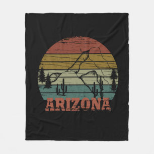 Arizona Sedona Landschaft az vintage Fleecedecke