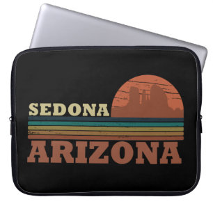 Arizona Sedona Landschaft Vintag az retro Laptopschutzhülle