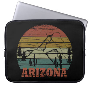 Arizona Sedona Landschaft Vintage AZ Retro Laptopschutzhülle