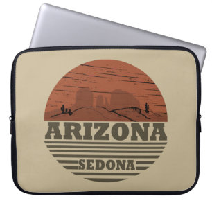Arizona Sedona Landschaft Vintage AZ Retro Laptopschutzhülle