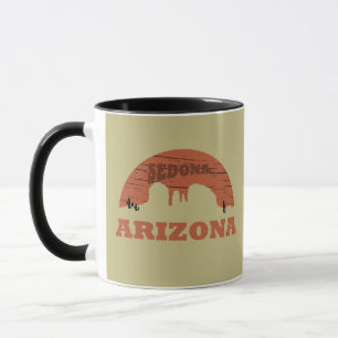 Arizona Sedona Landschaft Vintage AZ Retro Tasse