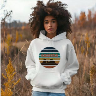 Arizona Sedona Landschaft Vintager Sonnenuntergang Hoodie