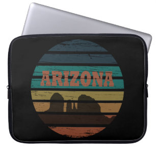 Arizona Sedona Landschaft Vintager Sonnenuntergang Laptopschutzhülle