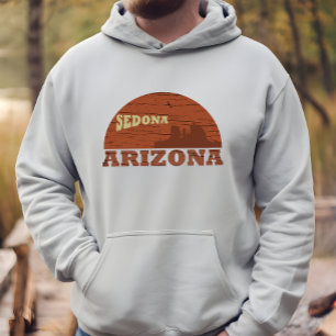 Arizona Sedona Landschaft Vintages az Retro Hoodie