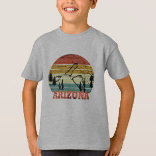 Arizona Sedona Landschaft Vintages Retro az T-Shirt