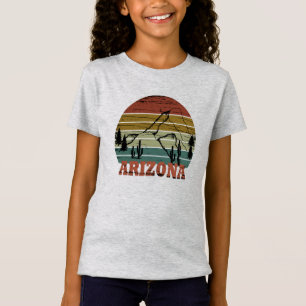 Arizona Sedona Landschaft Vintages Retro az T-Shirt
