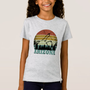 Arizona Sedona Landschaft Vintages Retro az T-Shirt