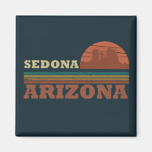 Arizona Sedona Vintager Sonnenuntergang Magnet