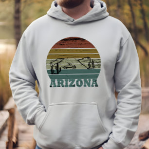 Arizona Sedona Vintager Sonnenuntergang Retro az Hoodie