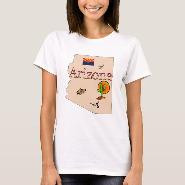 Arizona-Shirt T-Shirt (Vorderseite)