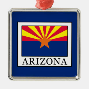 Arizona Silbernes Ornament