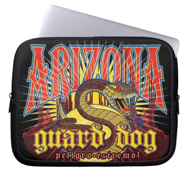 Arizona Snake Art Laptopschutzhülle (Vorderseite)