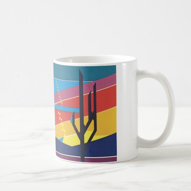 Arizona-Sonnenaufgang Kaffeetasse (Rechts)