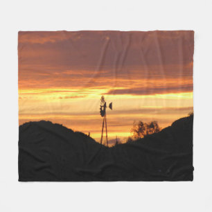 Arizona-Sonnenuntergangs-Flanelldecke Fleecedecke