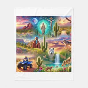 Arizona Spirituelle Reise Fleecedecke