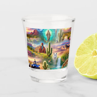 Arizona Spirituelle Reise Schnapsglas