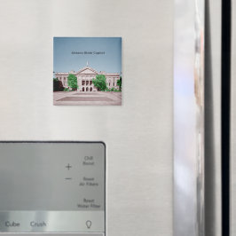 Arizona Staat Hauptstadt Tinted Colorized Magnet