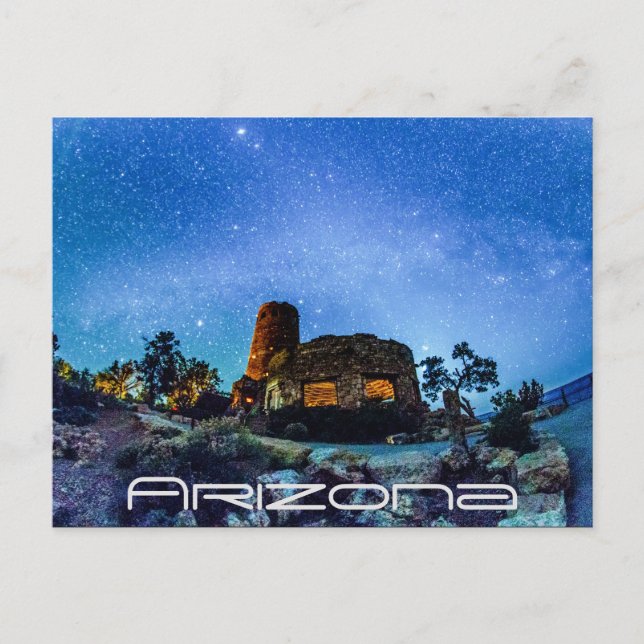 Arizona-Staat Postkarte (Vorderseite)