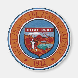 Arizona Staat Siegel Magnet