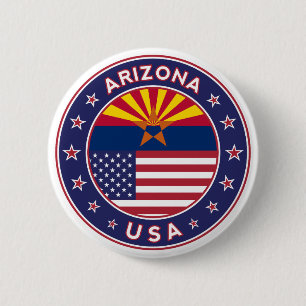 Arizona, Staaten der USA Button