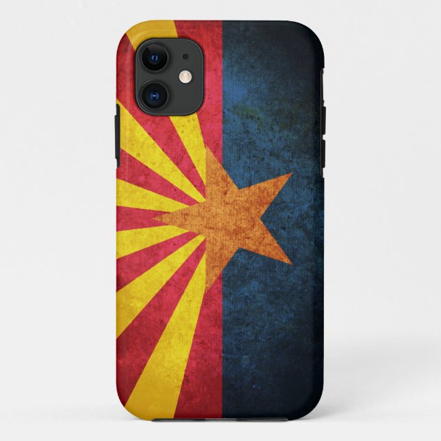 Arizona-Staats-Flagge Case-Mate iPhone Hülle (Rückseite)
