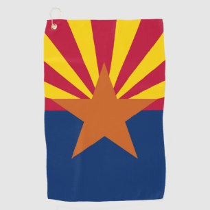 Arizona-Staats-Flagge Golfhandtuch