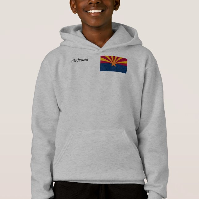 Arizona-Staats-Flagge Hoodie (Vorderseite)