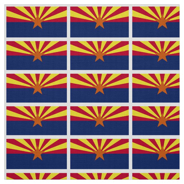 Arizona-Staats-Flagge Stoff (Muster)