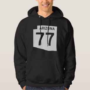 Arizona-Staats-Weg 77 Hoodie