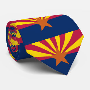 Arizona Staatsflagge Krawatte