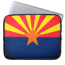 Arizona State Flag Electronics Bag