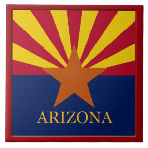 Arizona State Flag Tile Fliese