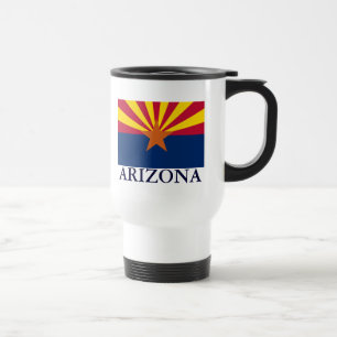 Arizona State Flag Travel Mug Reisebecher