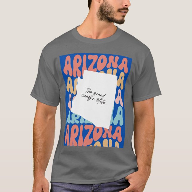 Arizona State Kunst T-Shirt (Vorderseite)